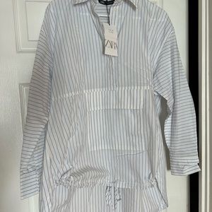 Striped oversized Zara long sleeve
